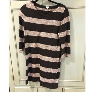J. Crew Striped Sweater Dress